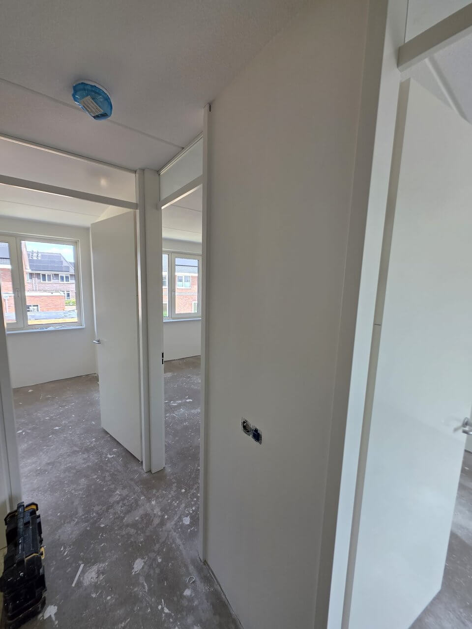 Renovlies aangebracht in nieuwbouwwoning door Renovlies Oost